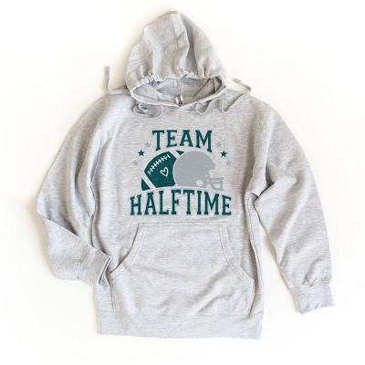 Simply Sage Market Women's Graphic Hoodie Hoodie Team Halftime Distressed - Green
