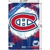 Trends International NHL Montreal Canadiens - Maximalist Logo 23 Unframed Wall Poster Prints - 3 of 4