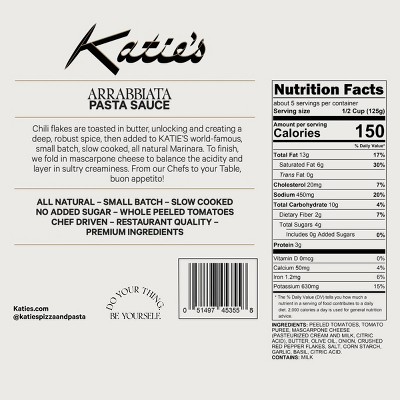 Katie's Arrabbiata Pasta Sauce - 24oz