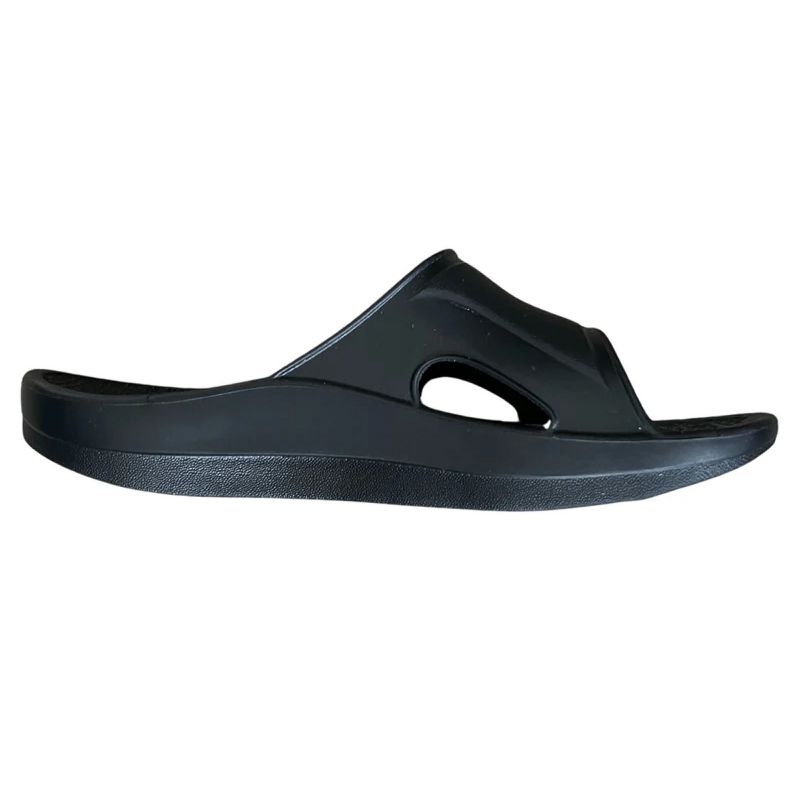 Telic Recharge Arch Support Comfort Slide Sandals - Black, 2 of 3