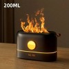 3D Flame Humidifier; Portable Silent Aromatherapy Essential Oil Diffuser With Flame Night Light For Home; Office; Kids Bedroom 250ml Cool Mist - 2 of 4