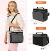 OPUX Insulated Lunch Box Men Women, Large Soft Cooler Bag Work School Picnic, Leakproof Tote Shoulder Strap Kid Adult - 2 of 4