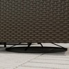 Resenkos 6-Piece Rattan Patio Furniture Set , Outdoor Sectional Furniture, PE Rattan, Mixed-Gray - 4 of 4