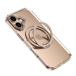 HTUTWOO iPhone 17/Pro/Pro Max/Air Magnetic Case with 360 Rotatable Ring Stand, Compatible with MagSafe Car Phone Mount - 1 of 4