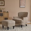 Christopher Knight Home Gerald Contemporary Boucle Upholstered Club Chair and Ottoman Set - 2 of 4