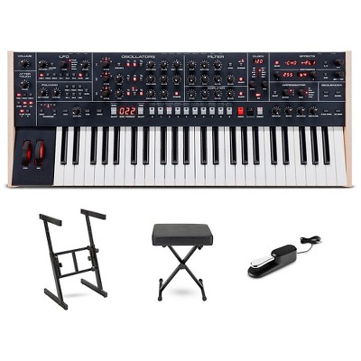 Sequential Trigon-6 6-Voice Polyphonic Analog Synthesizer Essentials Bundle