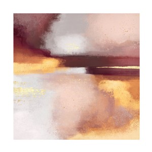 Canvas Wall Art - Elisabeth Fredriksson  'Burgundy Sunset' Wall Art for Living Room, Bedroom, or Office Décor by Trademark Fine Art - 1 of 4