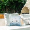 Stupell Industries Coastal Heron Family Outdoor Decorative Throw Pillow, 18 x 18 - 3 of 3