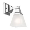 Livex Lighting Mission 1 - Light Vanity in  Polished Chrome - 3 of 4