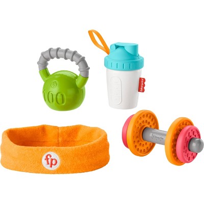 dumbbell rattle fisher price