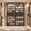 Aheaplus 80-In Tall Shoe Cabinet with Drawers, 9-Tier Shoe Storage Shelves - 2 of 4