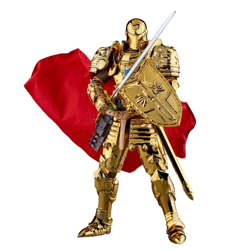 Beast Kingdom Co. Marvel Medieval Knight Iron Man DAH-046SP Golden PX Action Figure, 3 of 7
