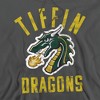 Tiffin University Official Dragons Logo Adult Pull-Over Hoodie - 2 of 4