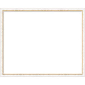 Amanti Art Morgan White Blue Framed Dry Erase Magnetic Board - 1 of 4