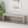 GDFStudio Alveton 63" Acacia Wood Dining Bench - 2 of 4