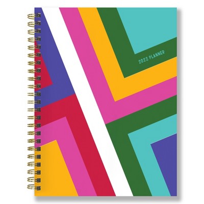 2022 Planner Weekly/Monthly Bright Angles Medium - The Time Factory