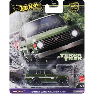 Hot Wheels Toyota Land Cruiser FJ60 Premium Car Culture Terra Trek - 1 of 4