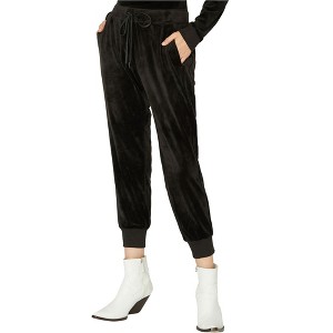 Sanctuary Clothing Womens Velour Track Casual Jogger Pants - 1 of 1
