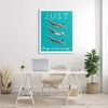Stupell Industries Trio of Female Divers Just Keep Swimming Phrase Canvas Wall Art - 2 of 4