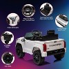Jojoka 12V Licensed Toyota Ride on Truck for Kids Battery Powered Electric Car with Music, LED Lights, Suspension System - 3 of 4