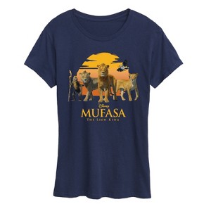 Women's - The Lion King - Sun Group Short Sleeve Graphic T-Shirt - 1 of 4