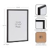 Kate & Laurel All Things Decor 12"x16" Gallery Wall Wood Photo Frame Black - 3 of 4
