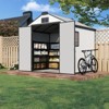 EROMMY Resin Outdoor Storage Shed With Floor - 4 of 4