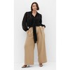 Women's Plus Size Seline Top - black | CITY CHIC - 2 of 4
