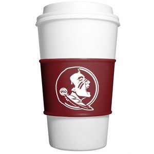 FanPans Team Logo Silicone Cup Sleeve - NCAA Florida State Seminoles - 1 of 3