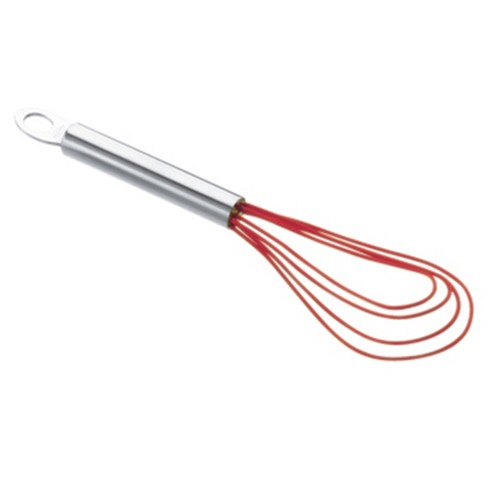Cuisipro 8 Inch Silicone Flat Whisk, Red : Target