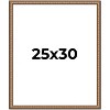 PosterPalooza | Slim Profile Gold Picture Frame - UV Acrylic, Foam Board Backing, Hanging Hardware - 2 of 4