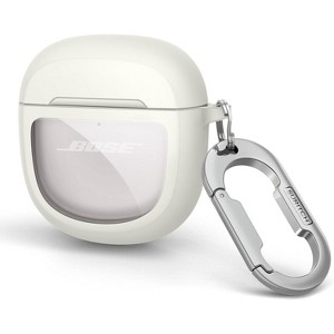 SURITCH Protective Cases for Bose QuietComfort Earbuds II 2022 / QuietComfort Ultra 2023, Shockproof Case Cover with Carabiner - 1 of 3