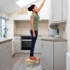 Sorbus Small Bamboo Stool - Foot Rest for adults & Kids - 3 of 4