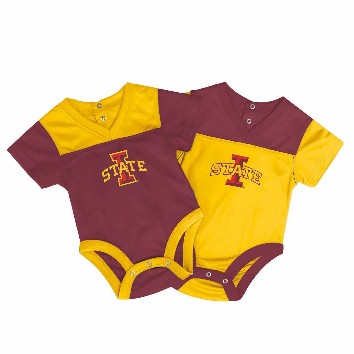 NCAA Iowa State Cyclones Newborn 2pk Jersey Bodysuit