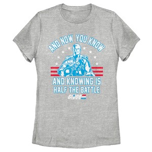 Women's GI Joe Knowing Is Half the Battle T-Shirt - 1 of 4