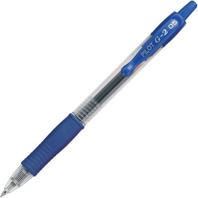 Pilot Gel Pen Retractable Refillable Extra Fine Point Blue 31104