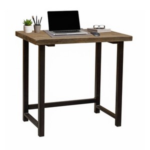 Pomona Metal and Solid Wood Desk - Alaterre Furniture - 1 of 4