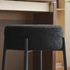 HOMLUX 30" Tall Upholstered Bar Stools Set of 2 Counter Height Dining Bar Chair - 4 of 4