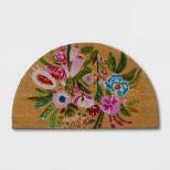 Painted Floral Doormat - Opalhouse™