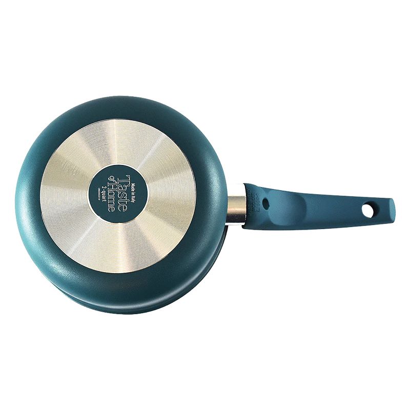 Taste of Home® Non-Stick Aluminum Saucepan with Lid, Sea Green, 5 of 11
