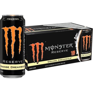 Monster Energy Reserve Orange Dreamsicle, Energy Drink, 16 Ounce (Pack of 15) - 1 of 4
