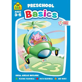 School Zone Preschool Basics 96-Page Workbook - (Paperback)