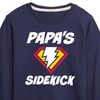 Men's - Instant Message - Dad & Son Matching Set Long Sleeve Graphic T-Shirt - 2 of 4