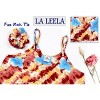 LA LEELA Women's Vacay Holiday Beach Summer Beachwear Sleeveless Casual Dress Spaghetti Strap Nightshirts Slip Nighty - 4 of 4