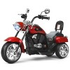 Costway 3 Wheel Kids Ride On Motorcycle 6V Battery Powered Electric Toy Blue/Pink/White/Red - 2 of 4