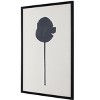 Shadow Of A Dandelion - 18" X 24" - Black/Antique Ivory - Framed Wall Art - WLA2016 - Safavieh - 3 of 4