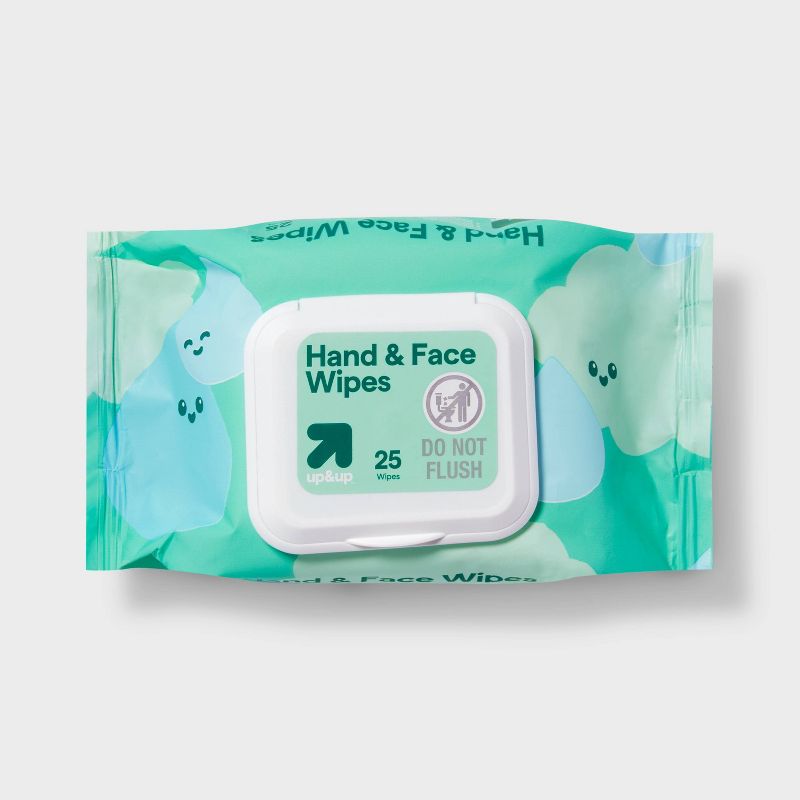 Hand and Face Wipes - 25ct - up &#38; up&#8482;, 1 of 9
