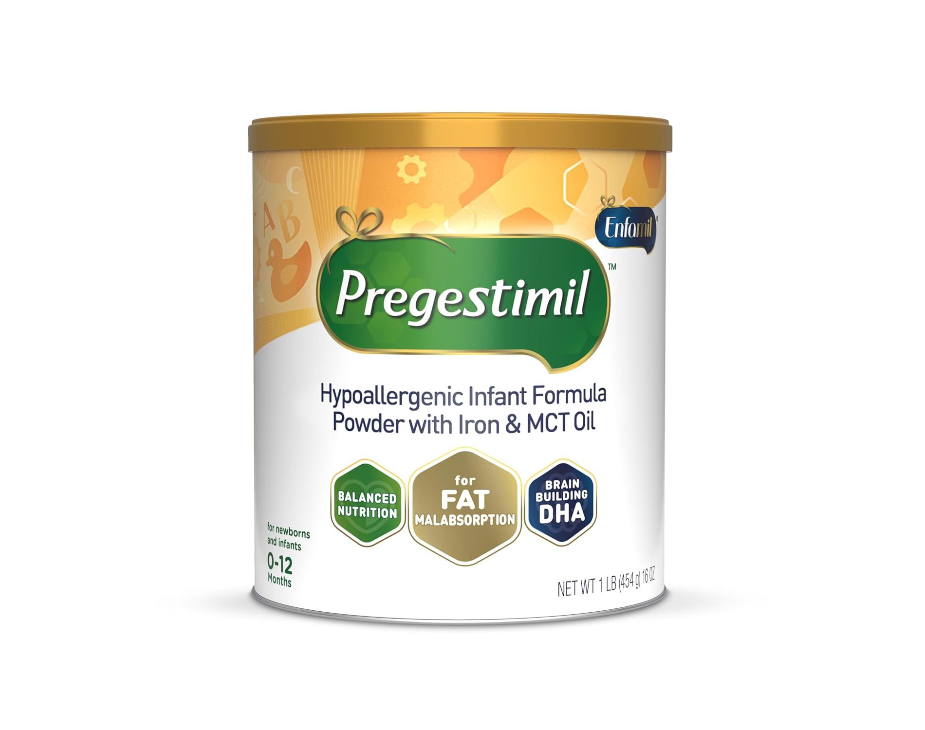 Enfamil Pregestimil DHA & ARA Infant Formula With MCT Oil 16 Oz