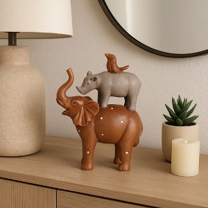 Decorative Animal Sculpture Statue - Perfect Decorative Figurine for Home, Bathroom, Room, and Living Room Decor - 1 of 4