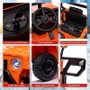Ride On Car,12V Electric Car for Kids with Remote Control, MP3, LED Headlights, 2 Motors, Ride On Toys for Boys Girls - 2 of 4